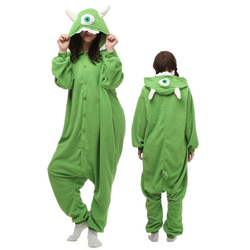 Halloween Christmas Mike Wazowski Mens Womens Onesie Costumes Kigurumi